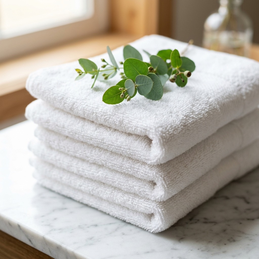 Folded Luxury Towels